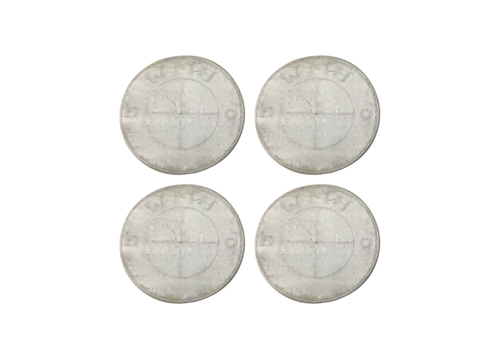 CJ750 badges fit for M72 Bayerische Motoren Werke sticker R71 aluminum (4 in 1 set)