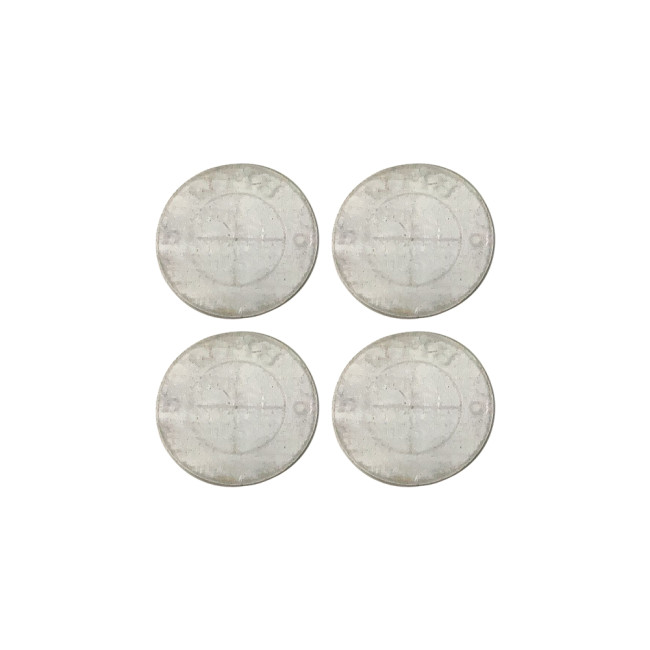 CJ750 badges fit for M72 Bayerische Motoren Werke sticker R71 aluminum (4 in 1 set)