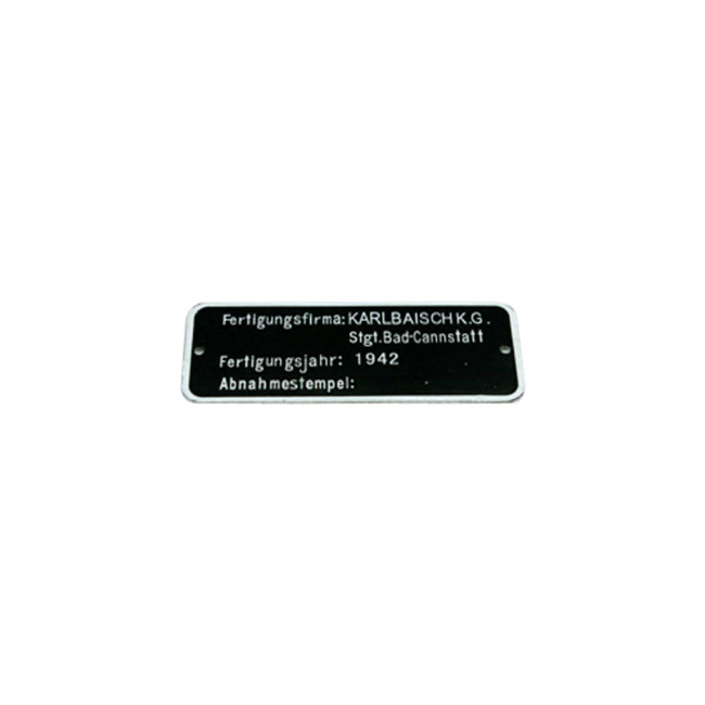 CJ750 tag fit for M72 Metal toolbox