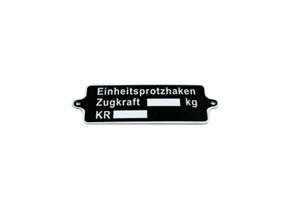 CJ750 tag fit for M72 R75 towing hitch