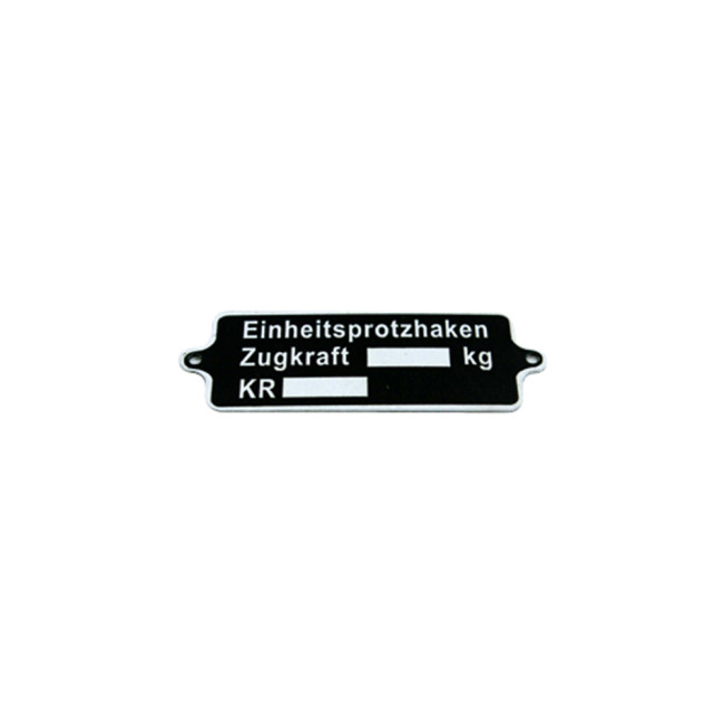 CJ750 tag fit for M72 R75 towing hitch
