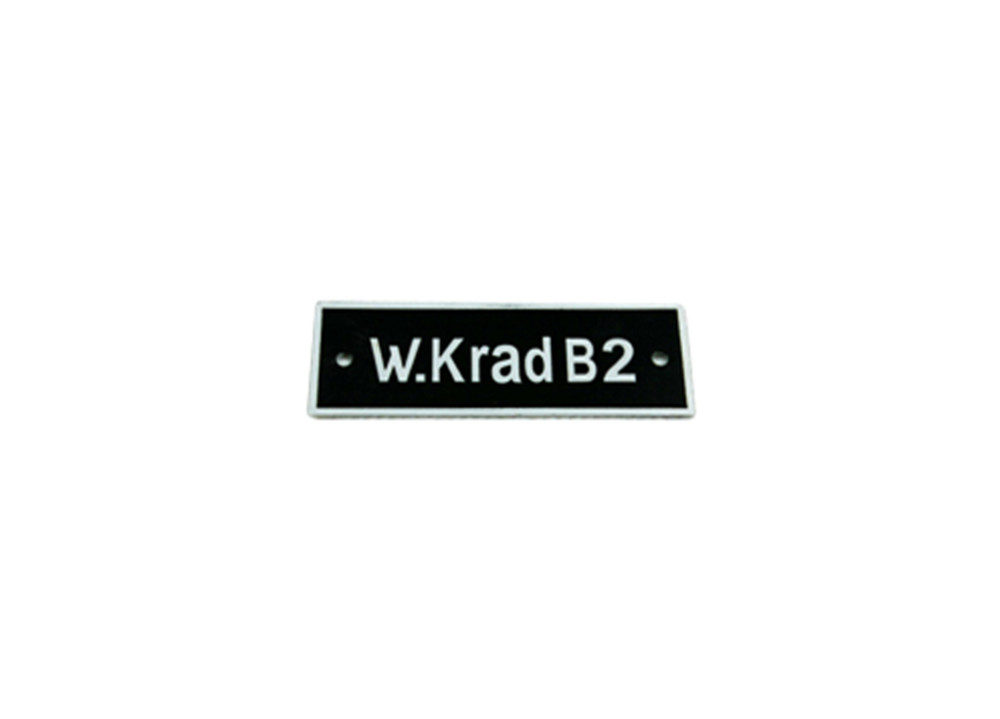 CJ750 tag fit for M72 Steib sidecar front (later model)