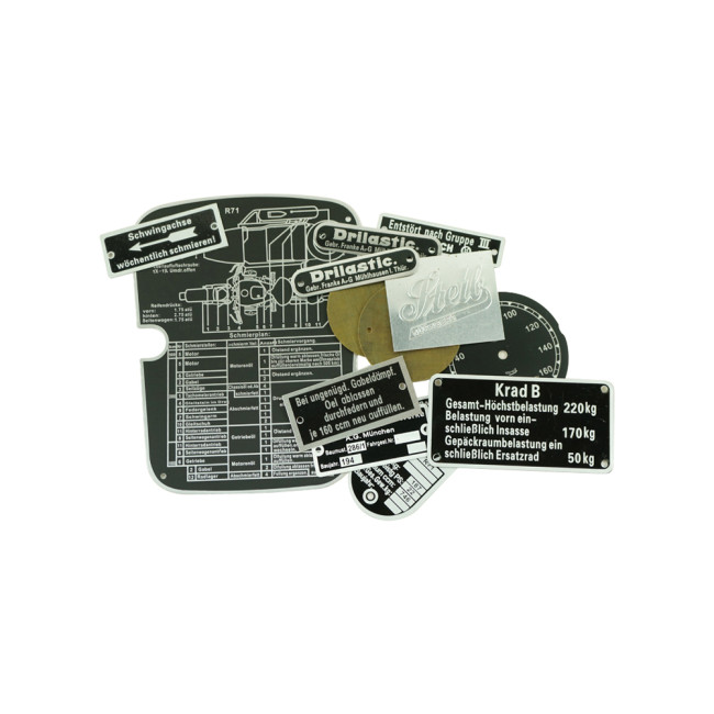 CJ750 tag set fit for M72 Bayerische Motoren Werke sticker R71