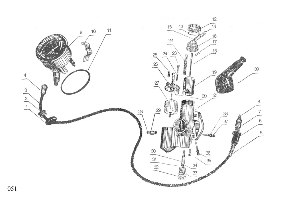CJ750 M1M M1S 12V CATALOGUE PAGE 051
