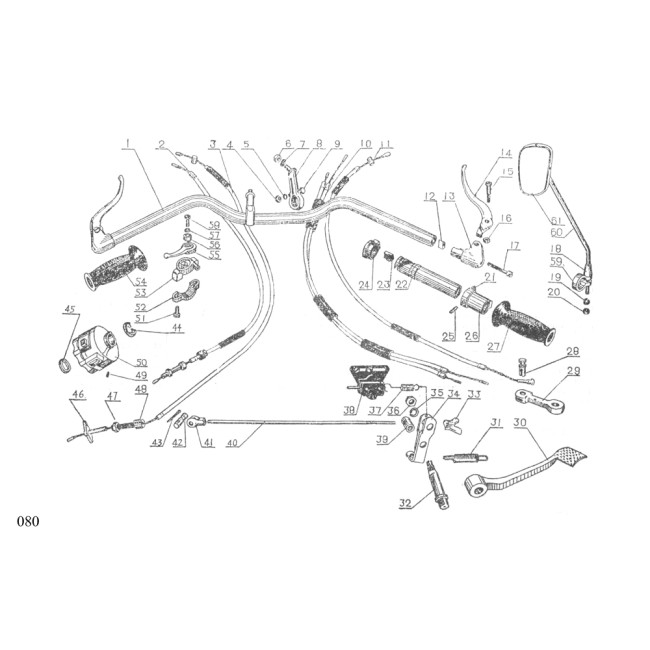 CJ750 M1M M1S 12V CATALOGUE PAGE 080