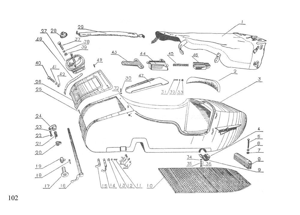 CJ750 M1M M1S 12V CATALOGUE PAGE 102