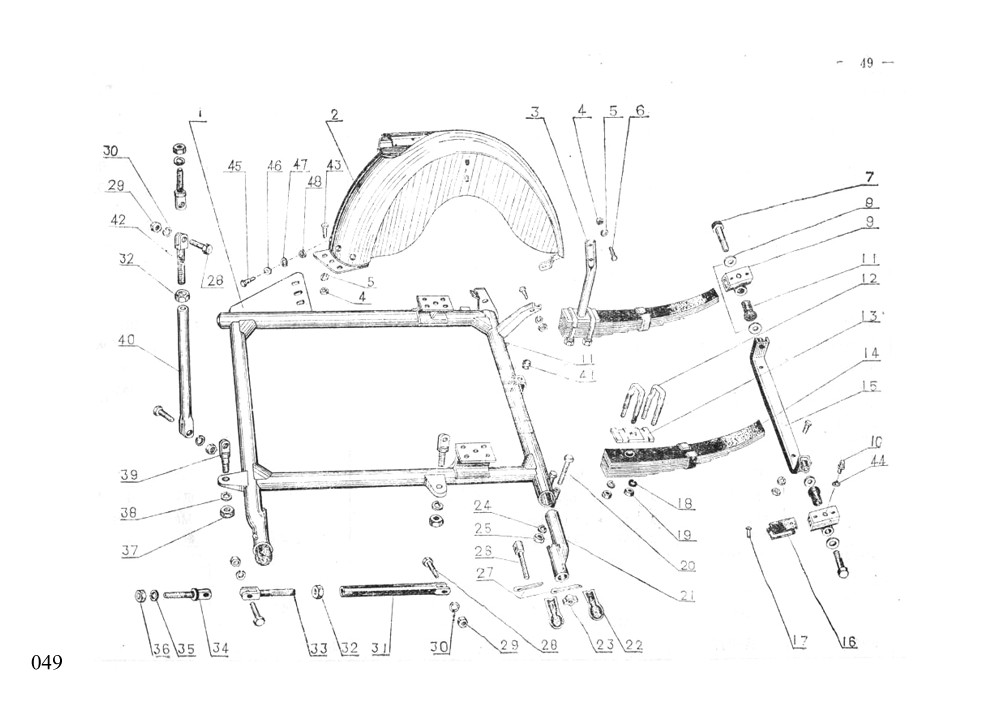 CJ750 M1 6V CATALOGUE PAGE 049