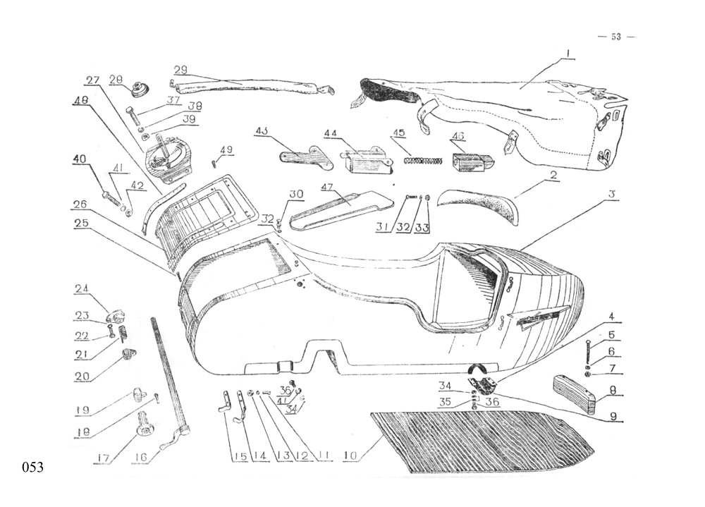 CJ750 M1 6V CATALOGUE PAGE 053