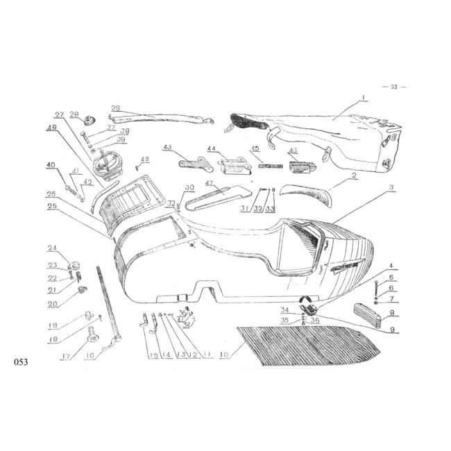 CJ750 M1 6V CATALOGUE PAGE 053